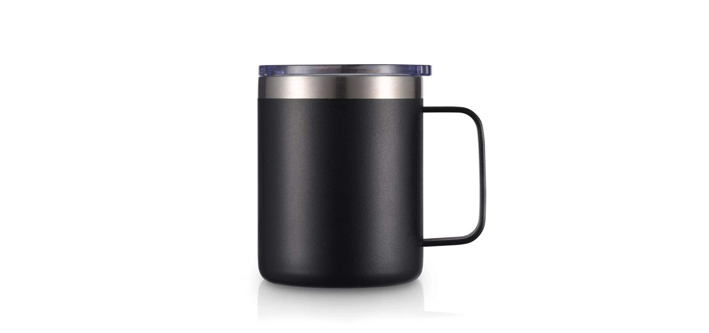 What are the coffee mugs with lids called?